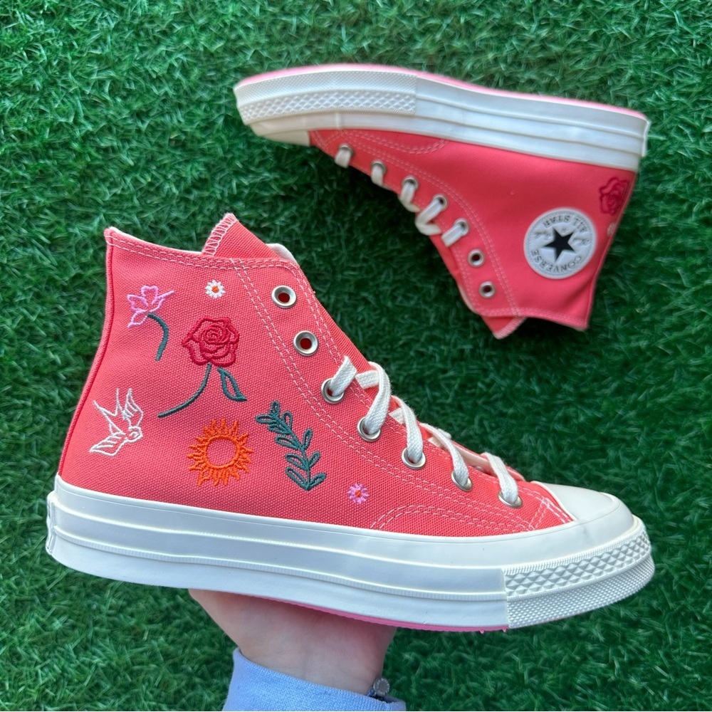 Not for sale🎁Converse Chuck 70 Hi Watermelon Slushy - Picture 4 of 11